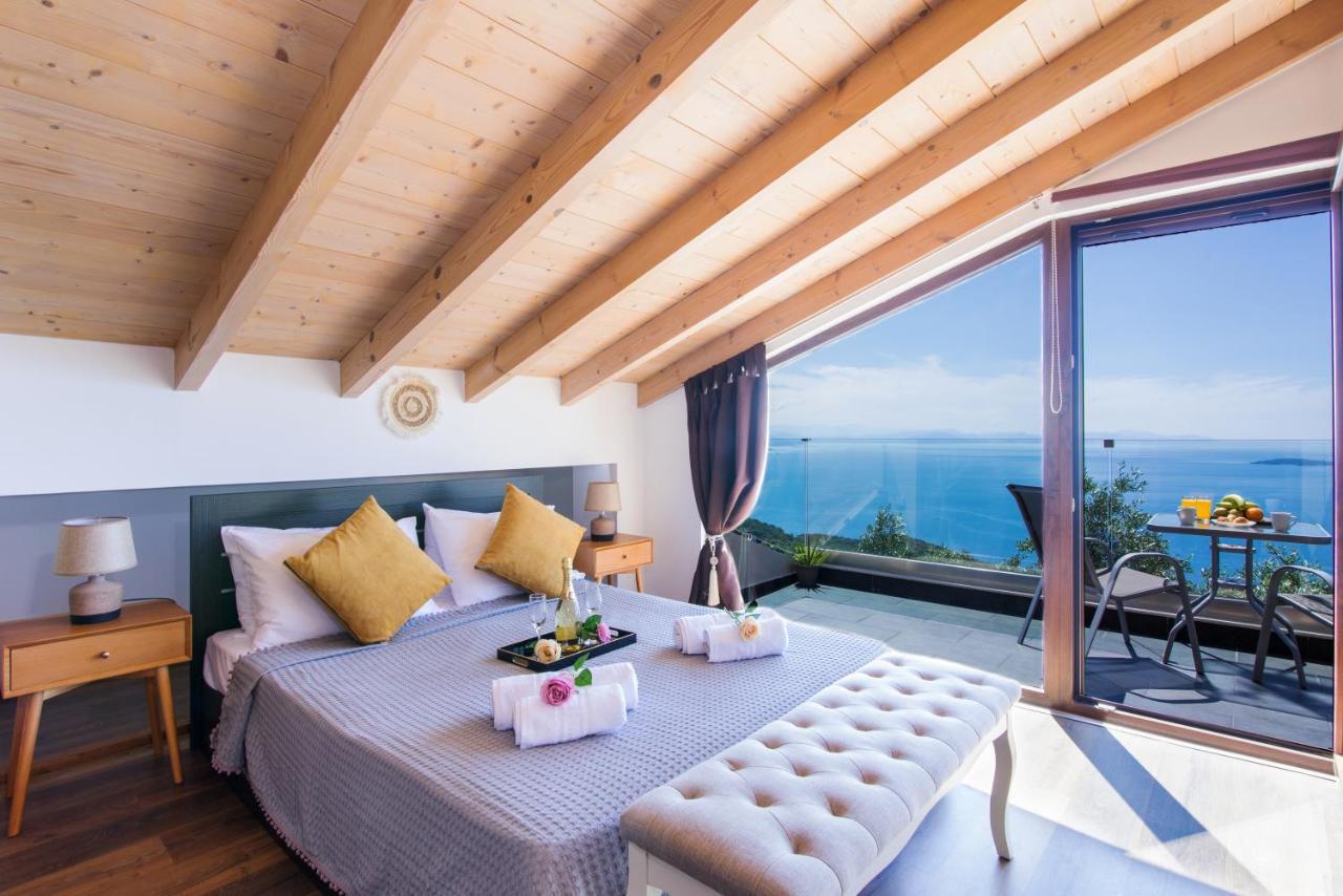 Blue Sky Loft By Corfuescapes Lejlighed Spartylas Eksteriør billede